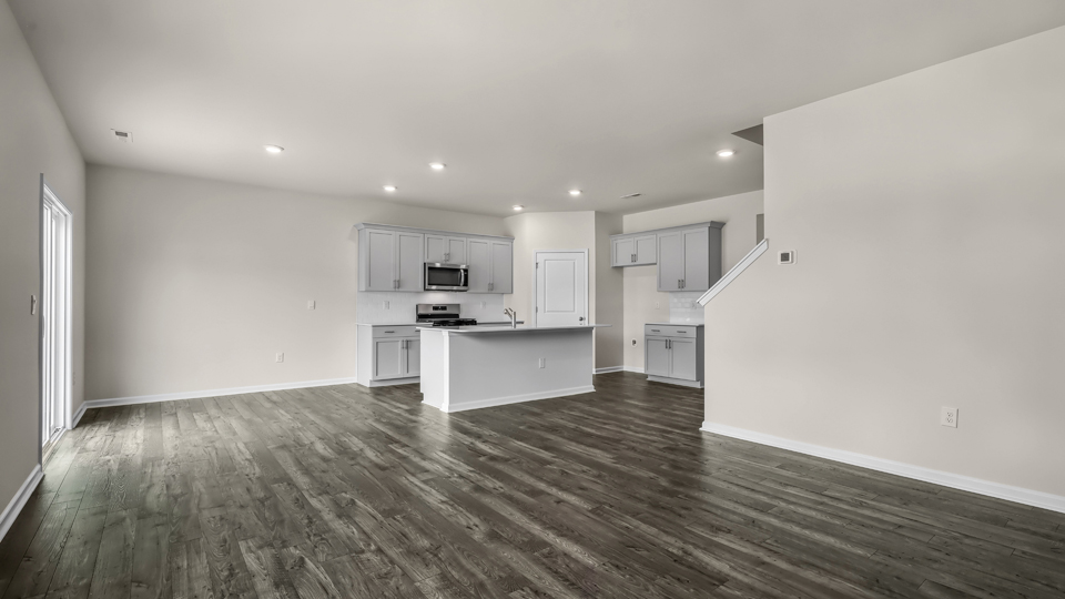 Open-concept living room