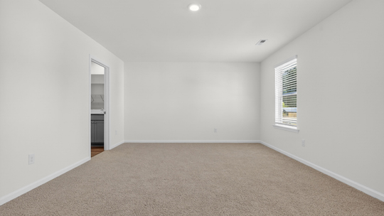 bedroom with carpet flooring