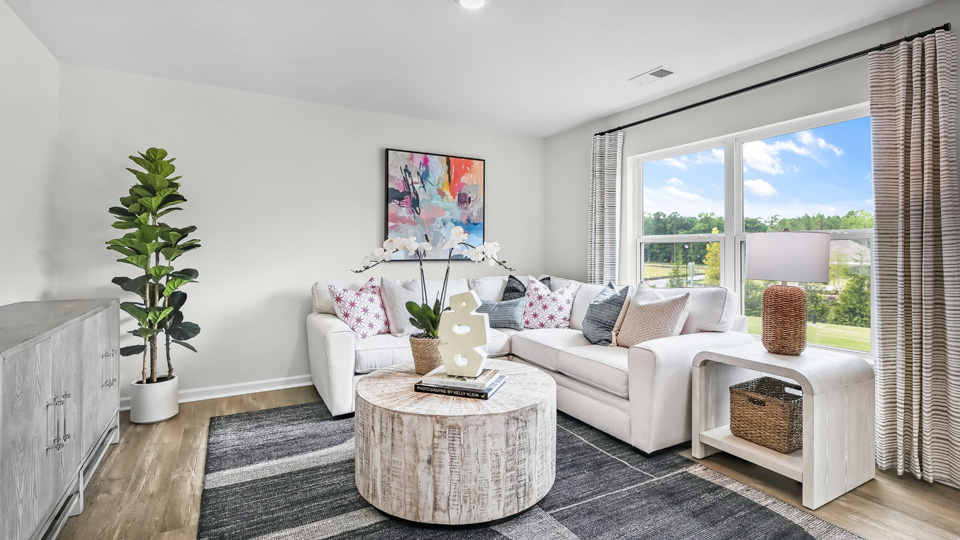 Belhaven model living area