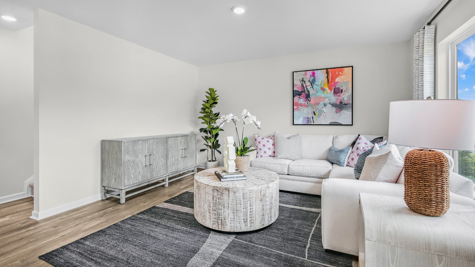 Belhaven model living area