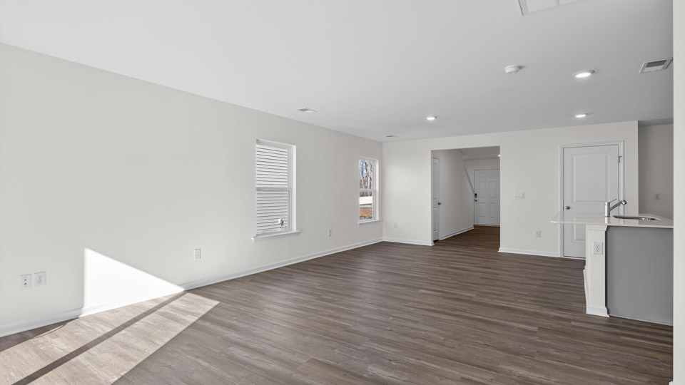 Open-concept living room