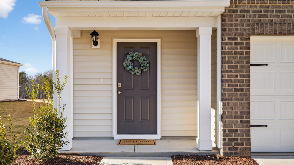 front door exterior Robie E