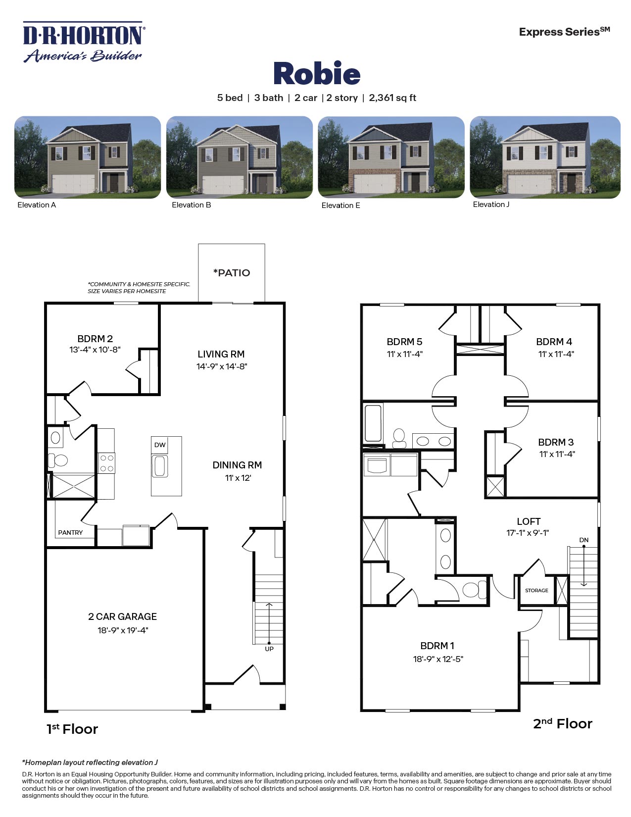 Robie Floorplan