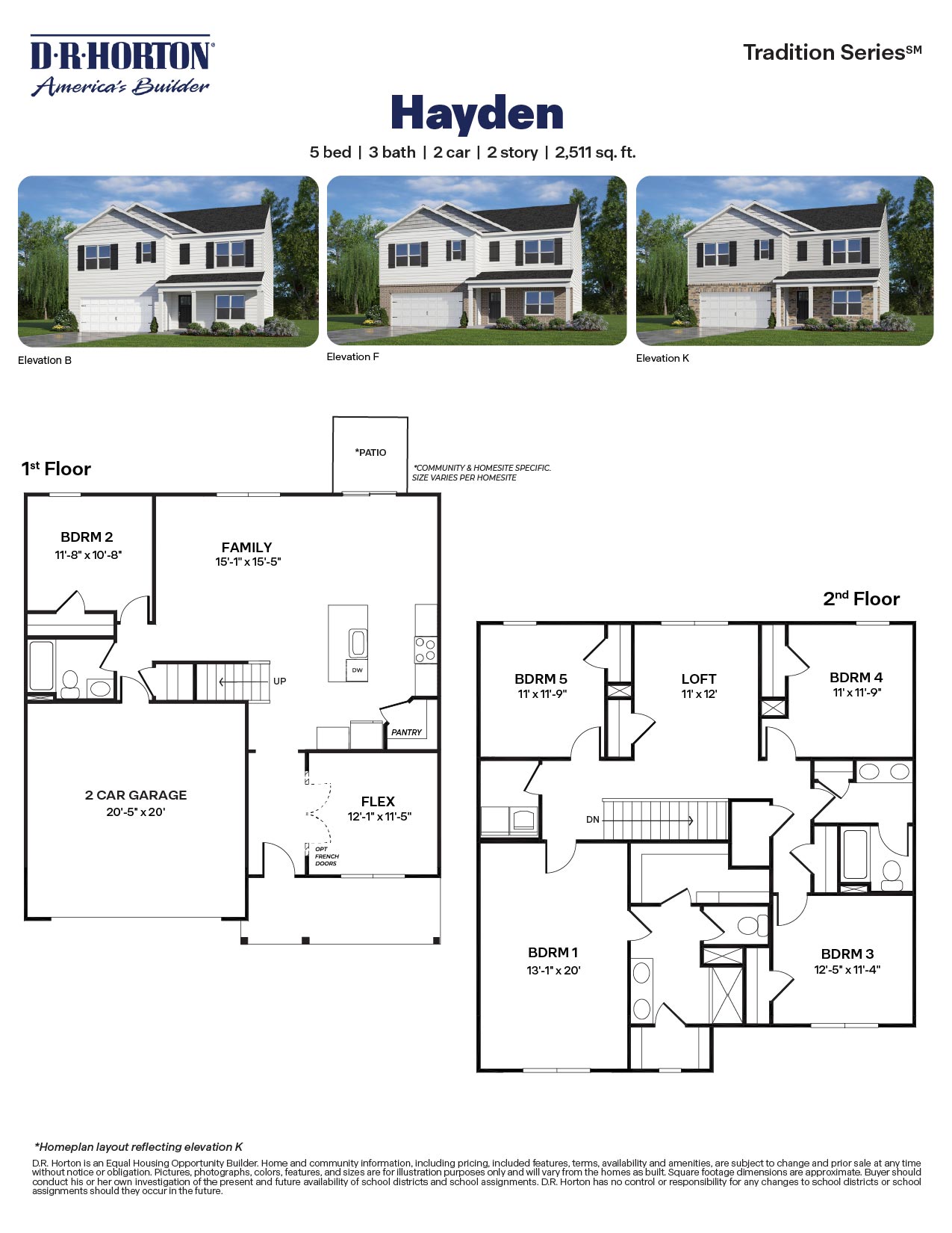 hayden floor plan