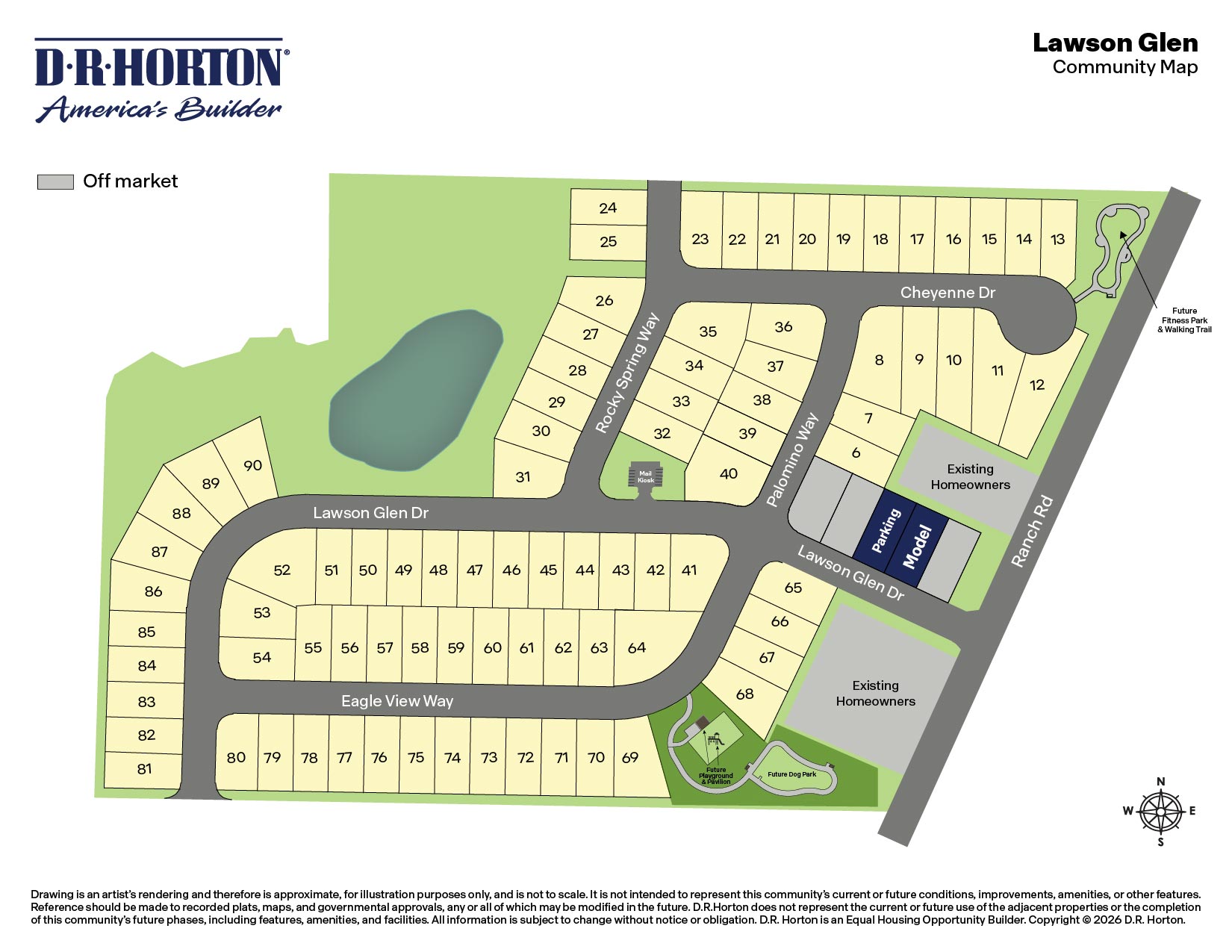 Static Lot Map