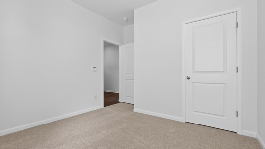 bedroom with carpet flooring