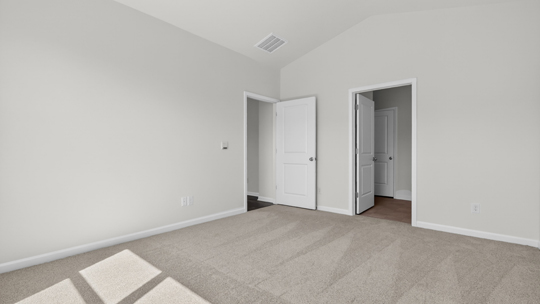 bedroom with carpet flooring