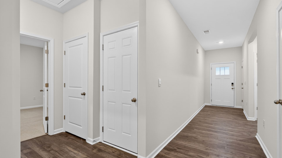 Interior front door entry