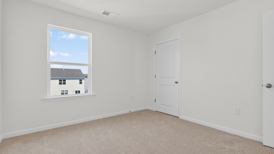 bedroom with carpet flooring