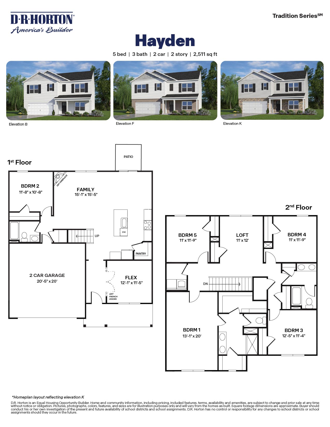 hayden floorplan
