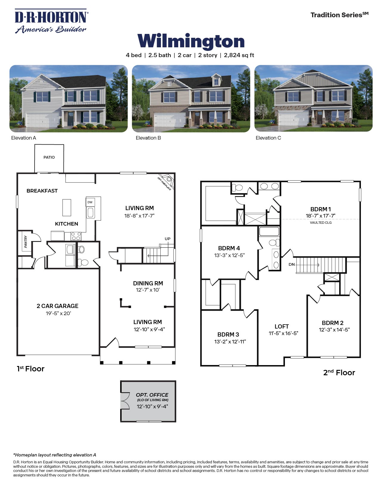 wilmington floor plan