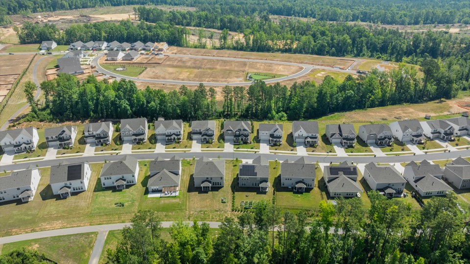 aerial overhead of galvins community