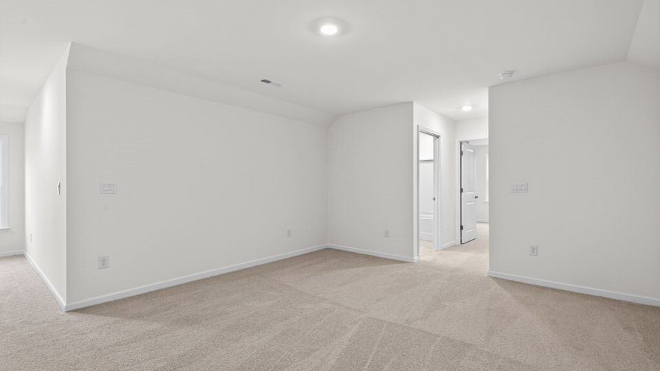 Second floor loft area