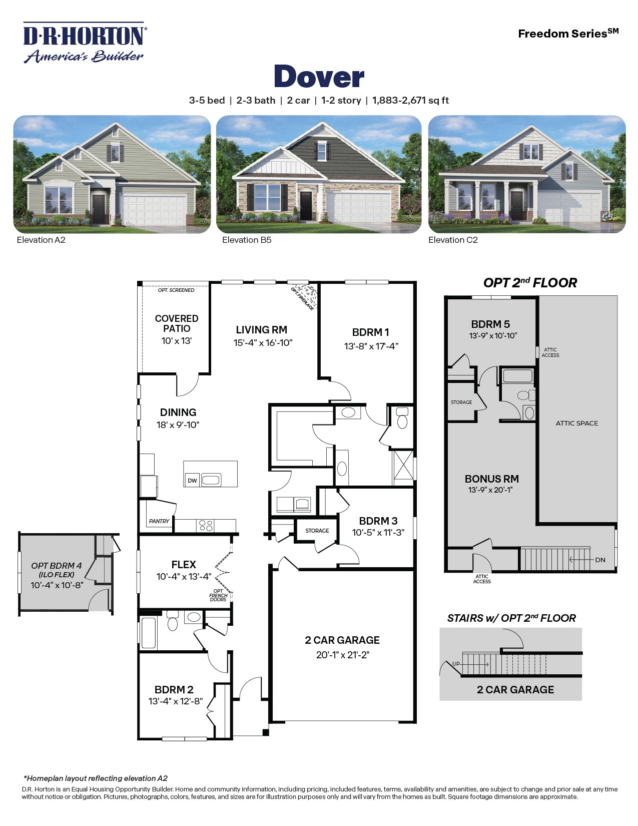 dover floor plan