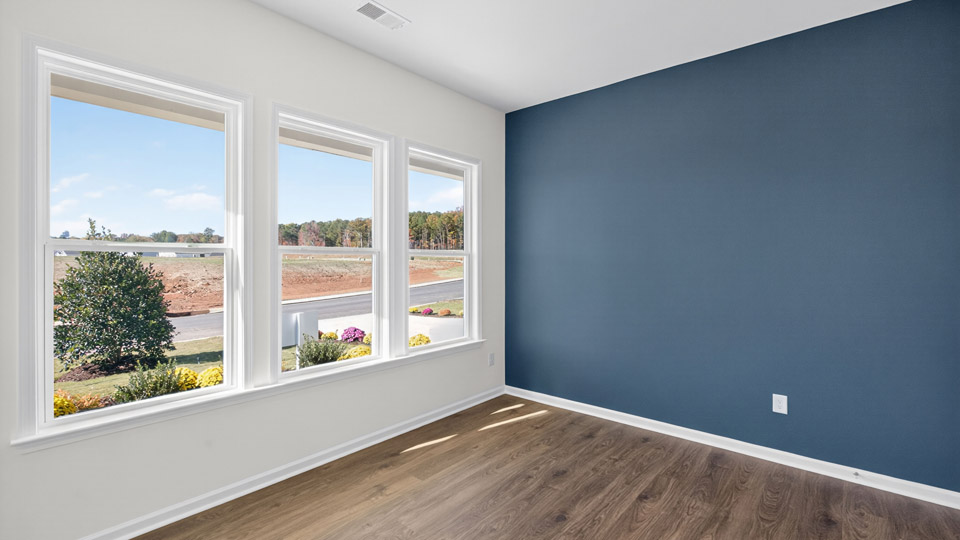 Study with revwood flooring