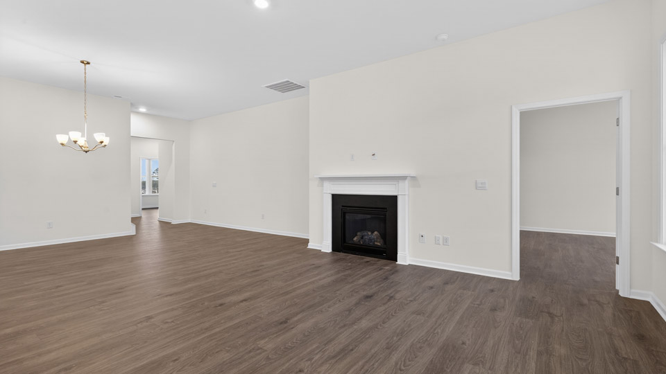 Open-concept living room