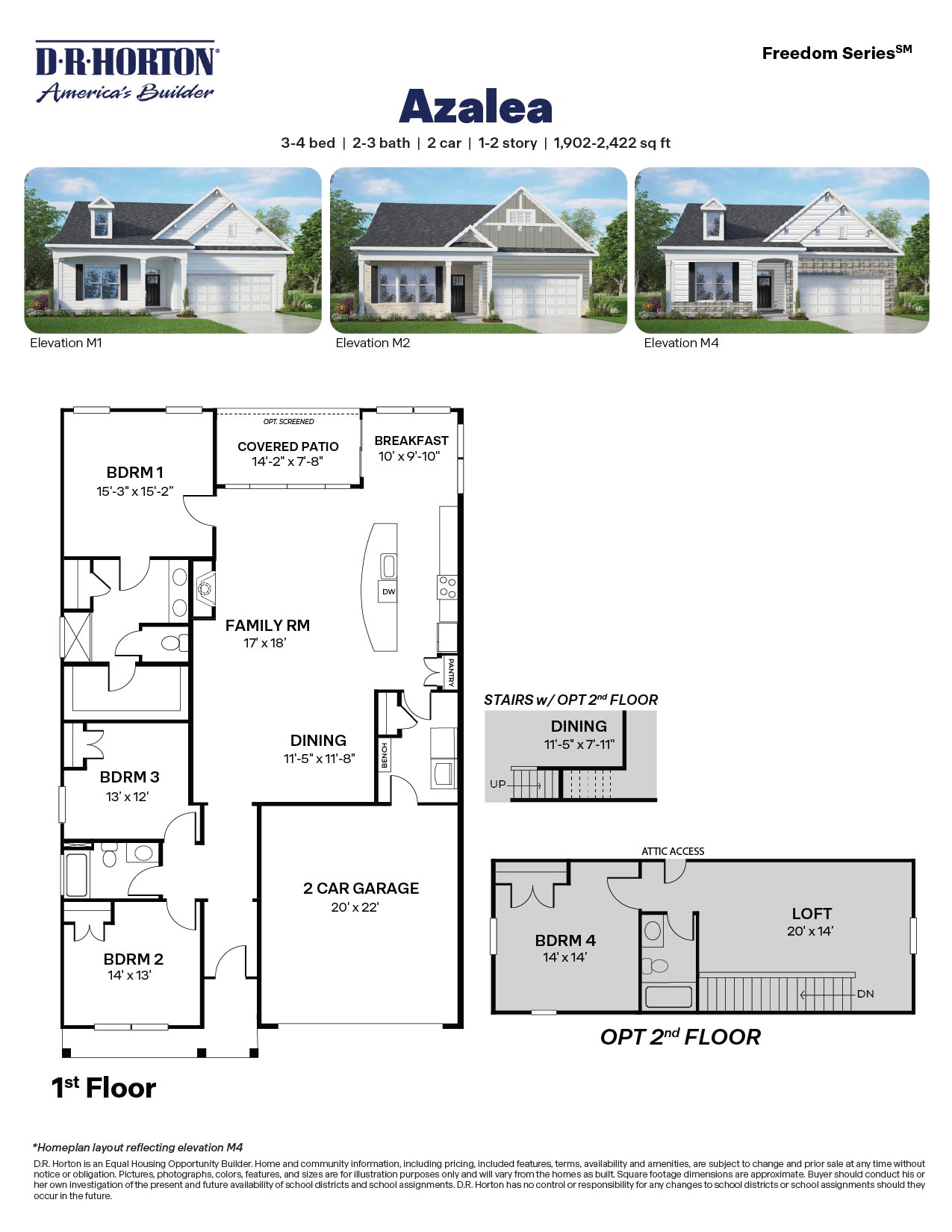 azalea floorplan