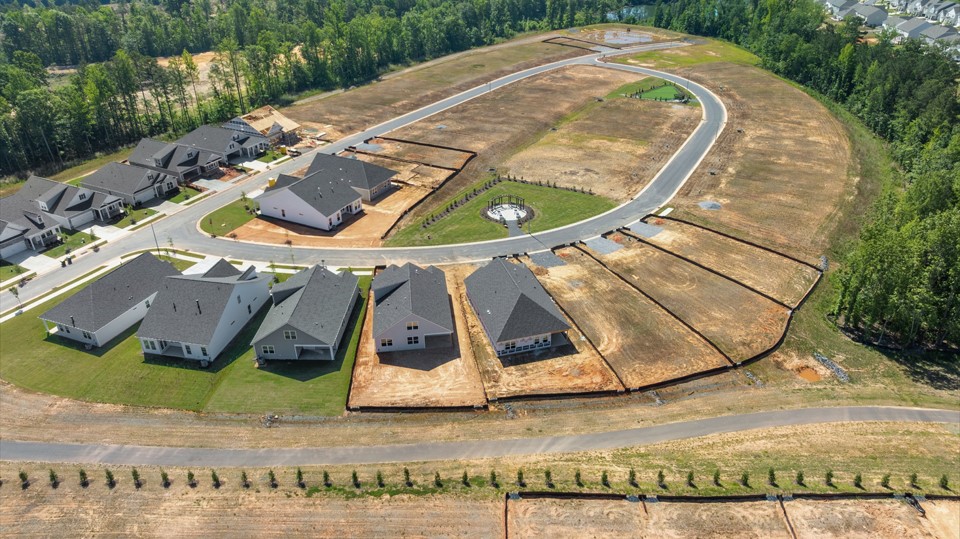 villas at galvins ridge aerial overhead photo