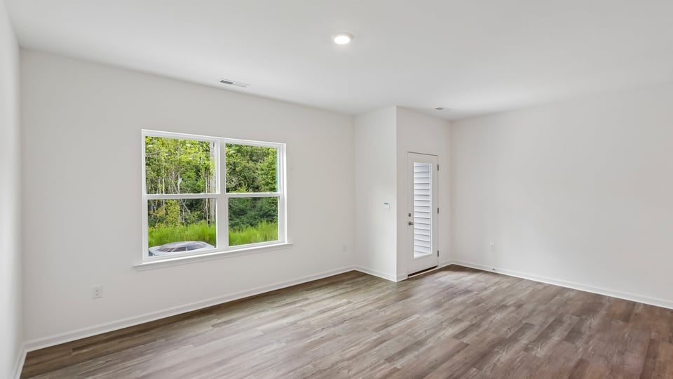 open concept living area