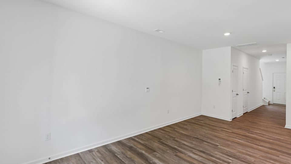 open concept living area