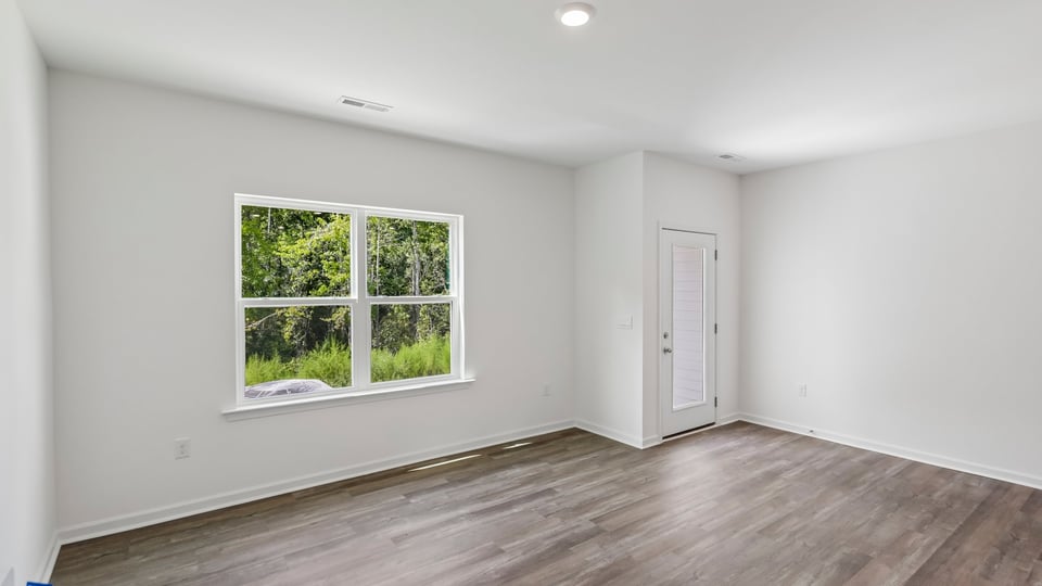 open concept living room