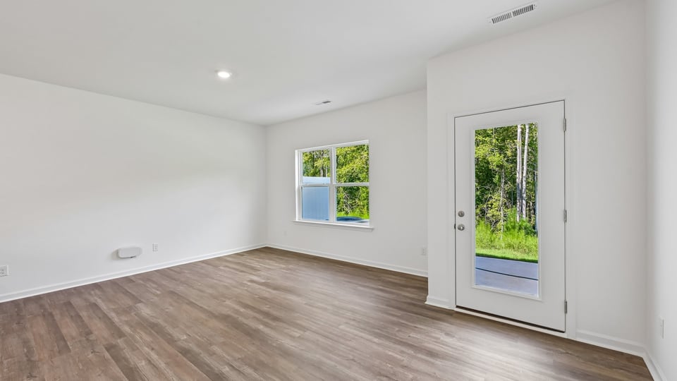 open living room