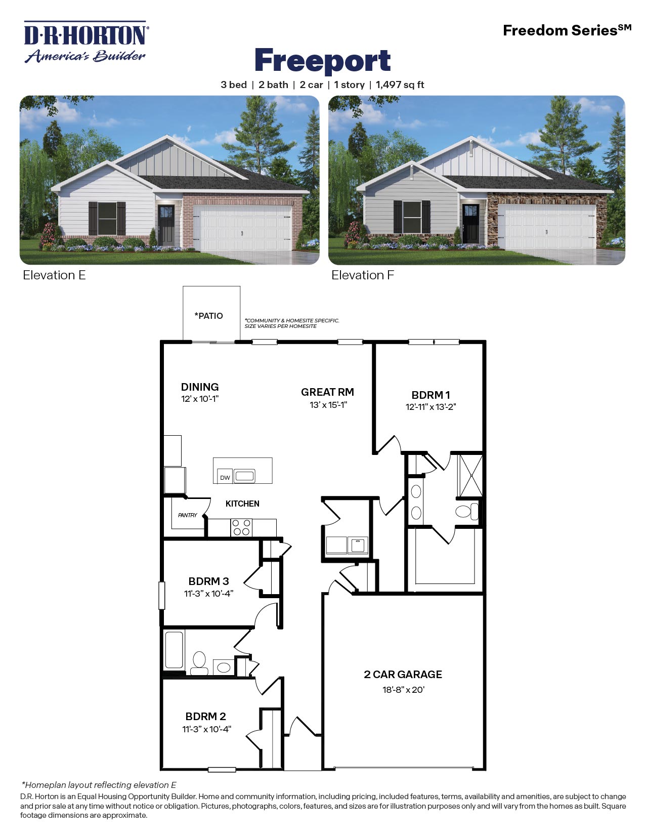 freeport floor plan
