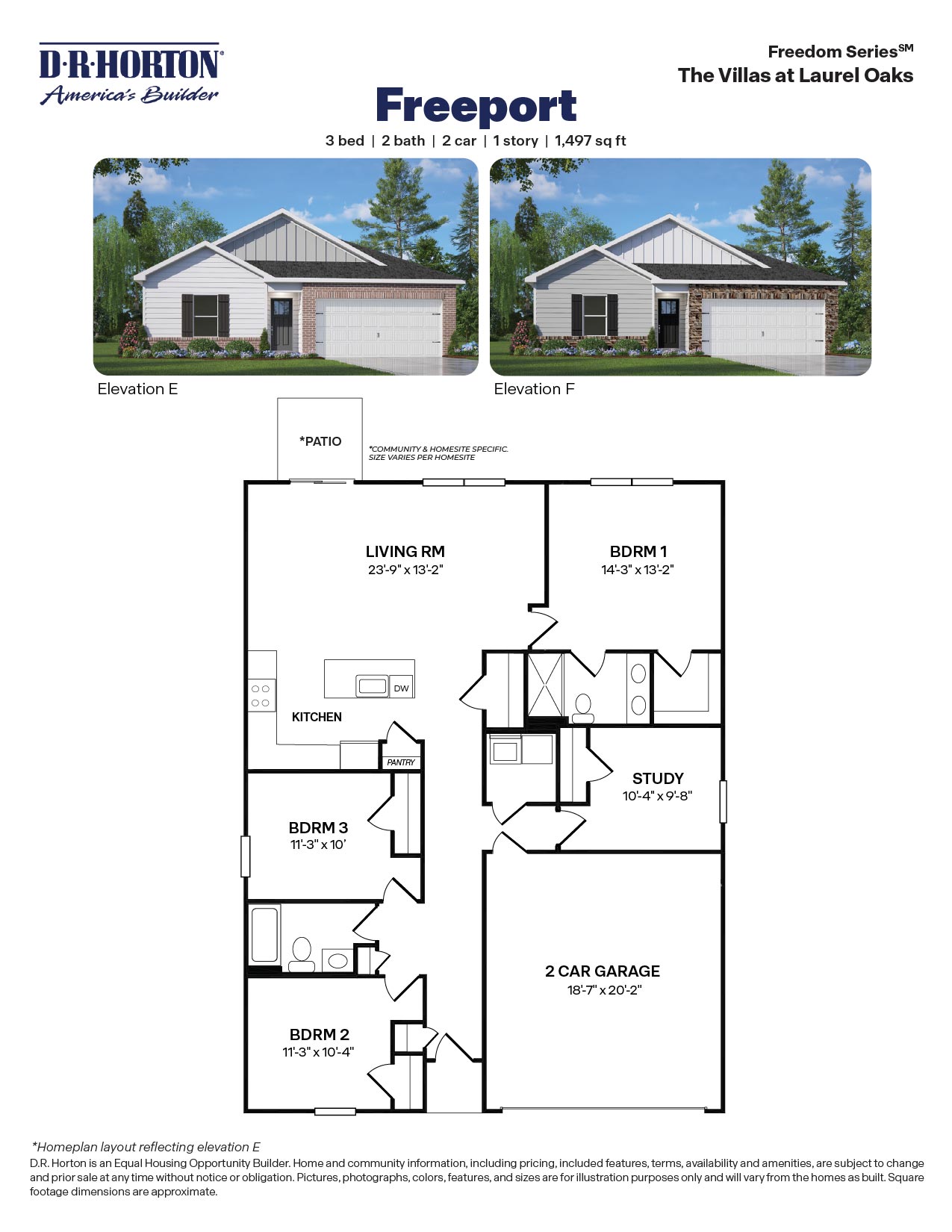 Freeport floorplan