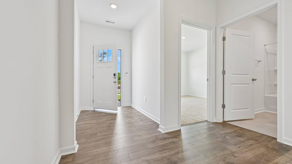 foyer entryway with guess bedroom