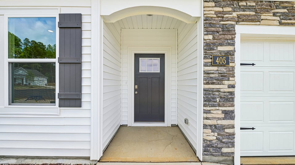 exterior front door
