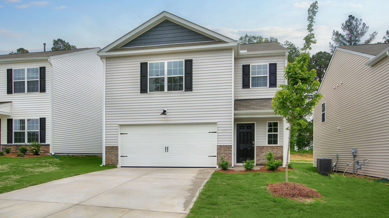 front exterior darwin a2 with 2 car garage