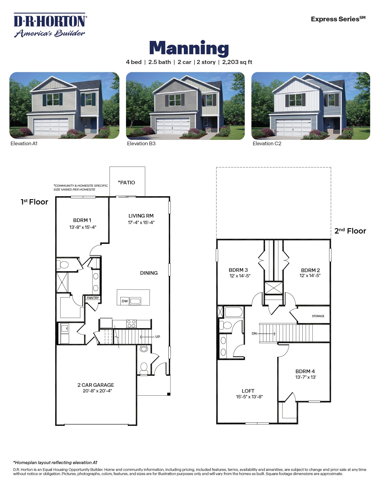 manning floor plan