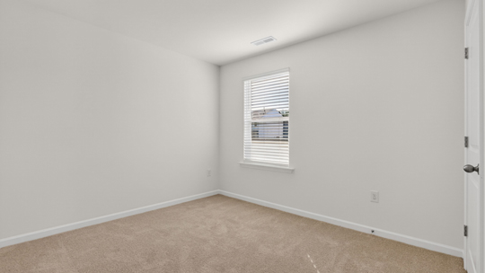 additional bedroom with window, carpeting, closet