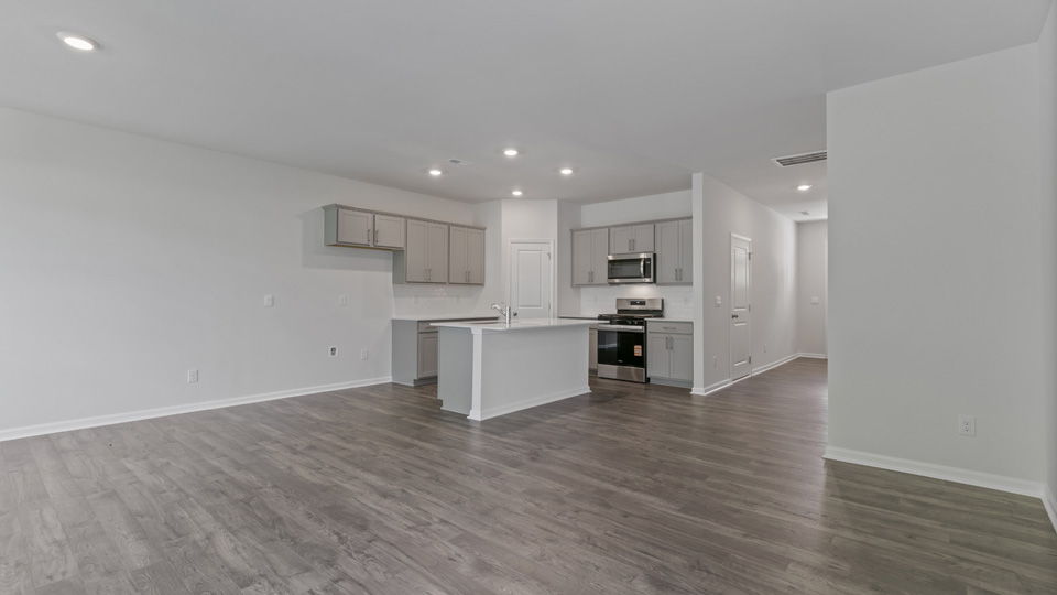Open-concept living room