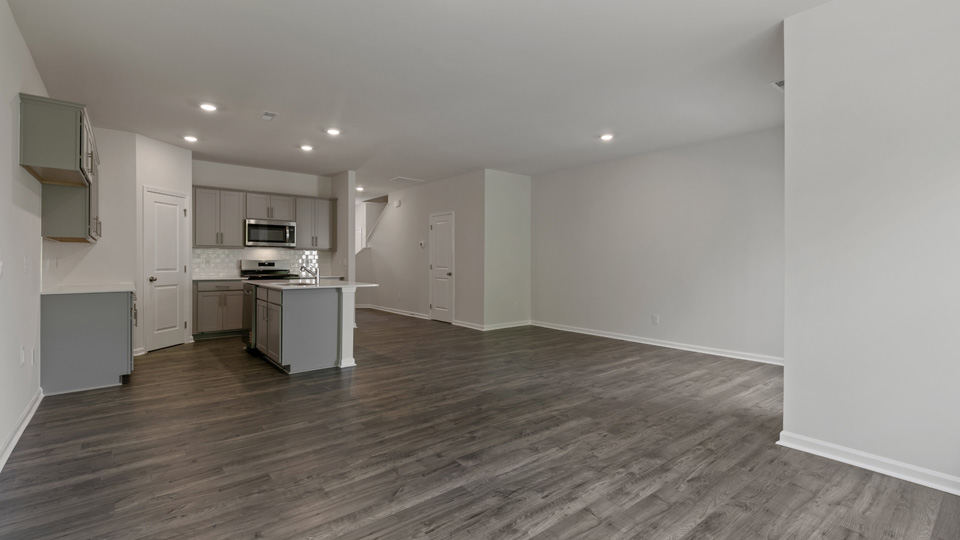 Open-concept living room