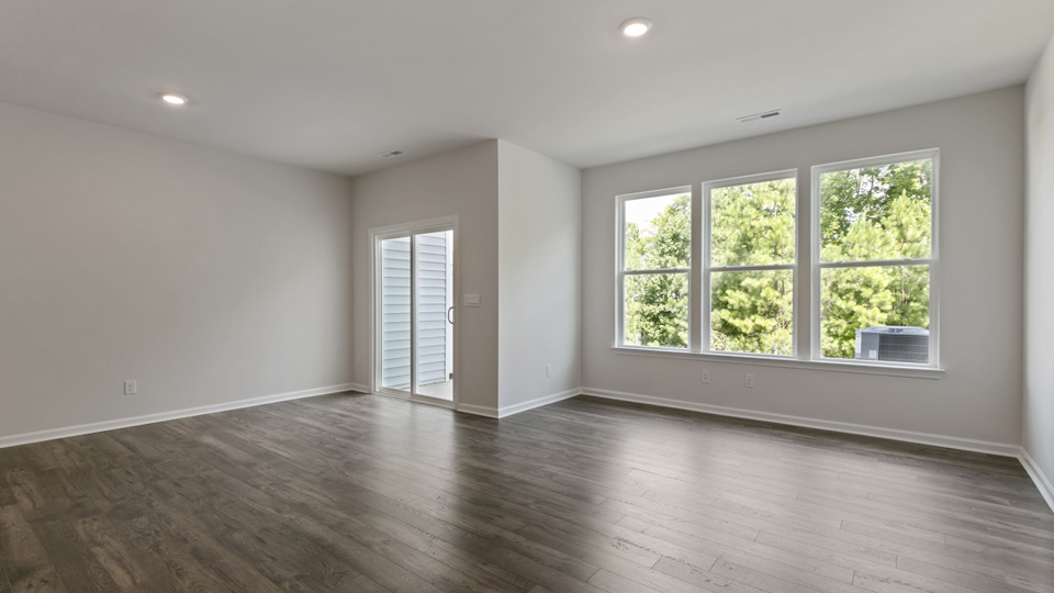 Open-concept living room