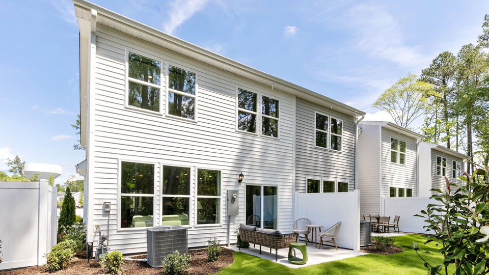 full back exterior of home