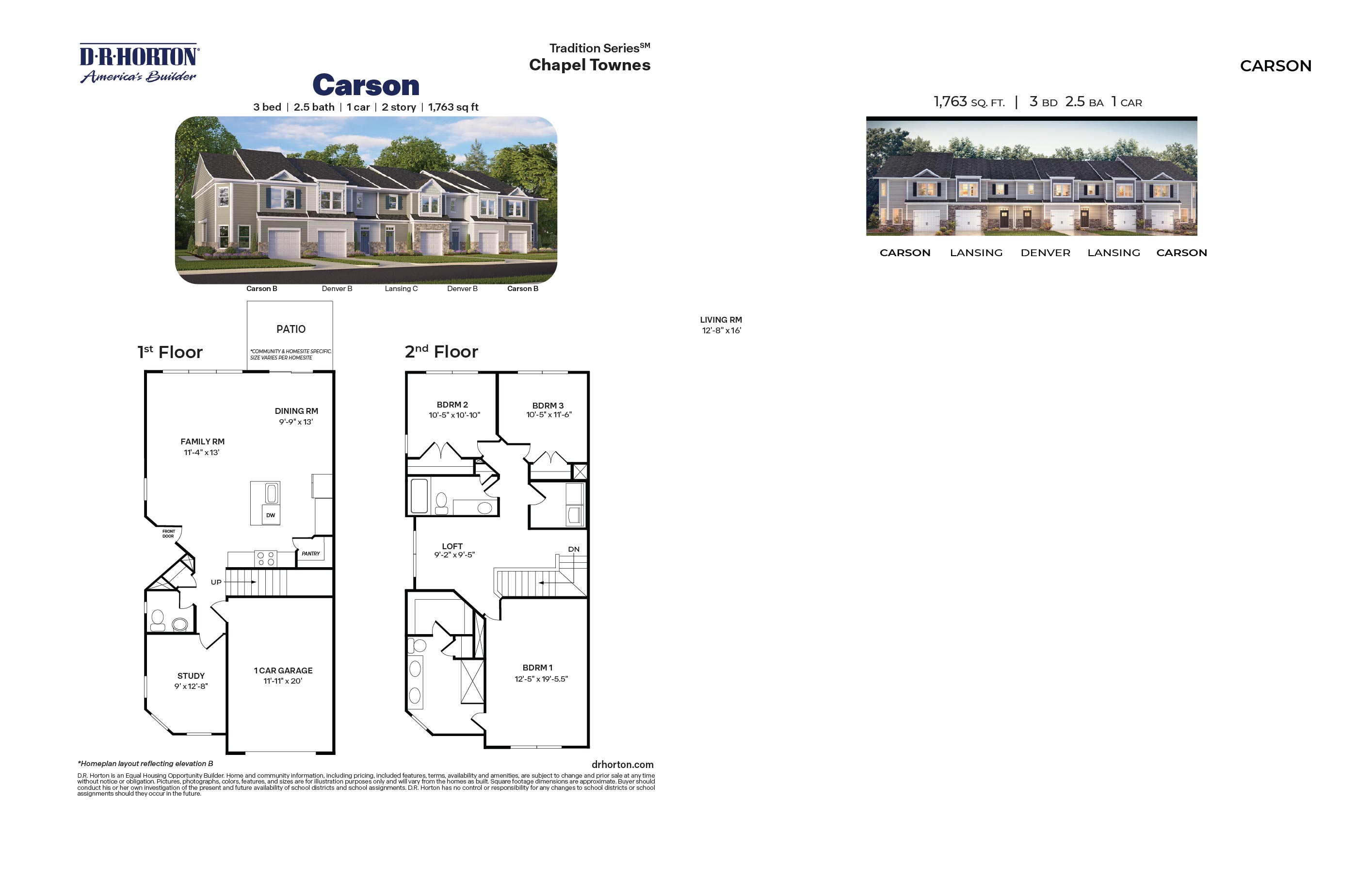 Carson floorplan