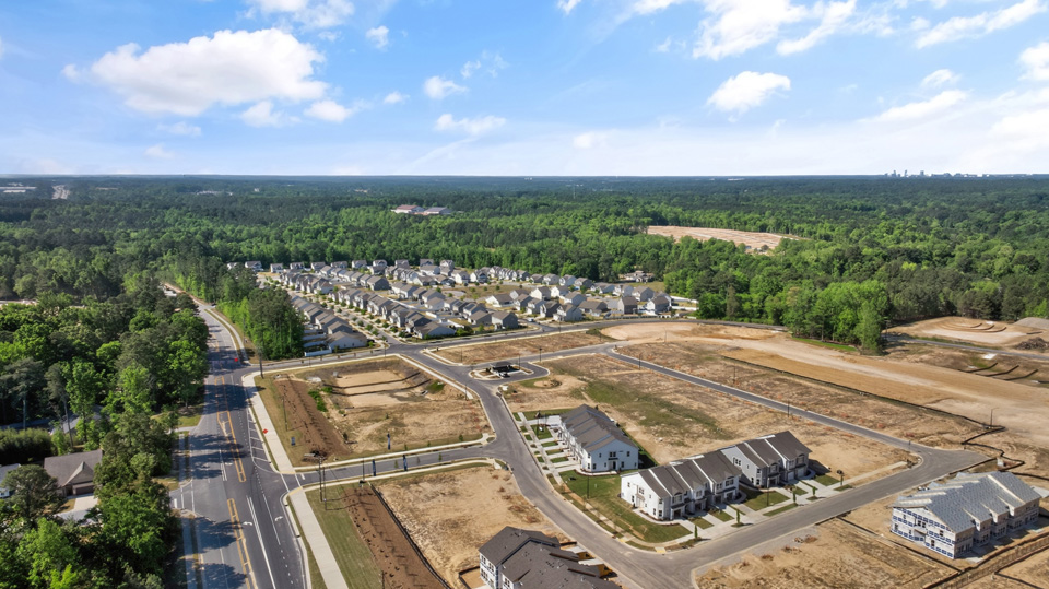 Community drone photo