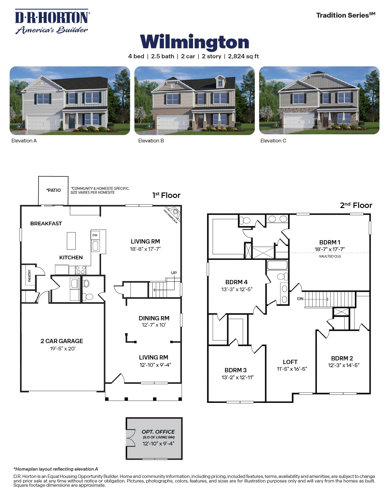 wilmington floor plan