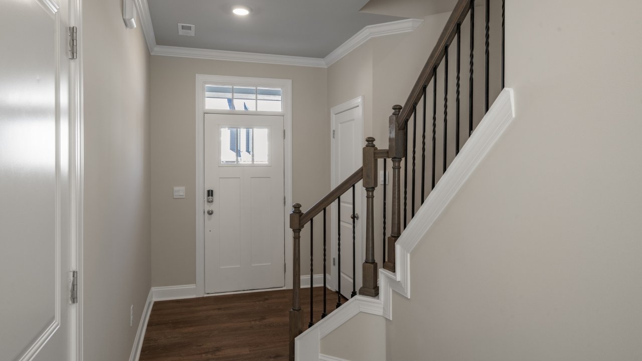 Foyer area with staircase