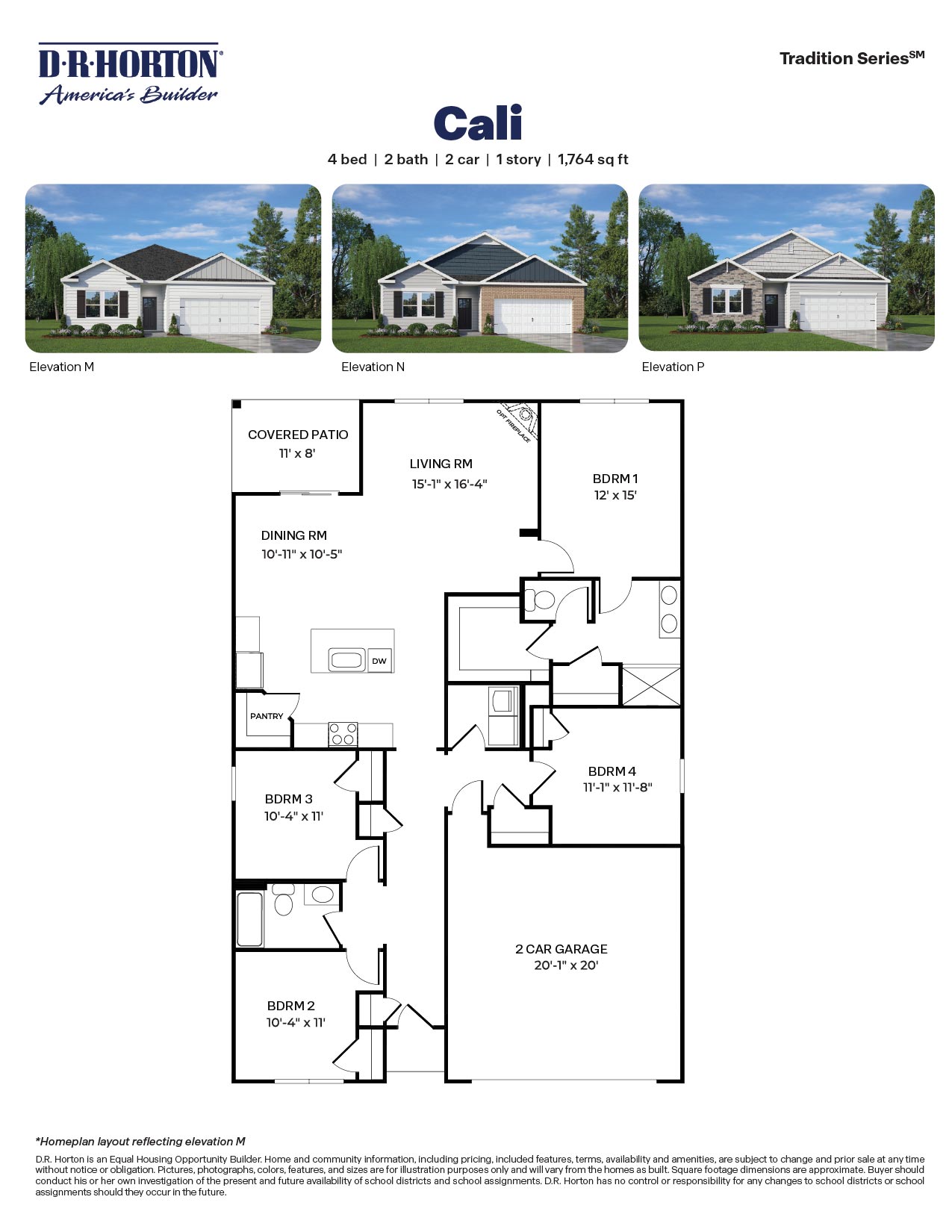 cali floor plan