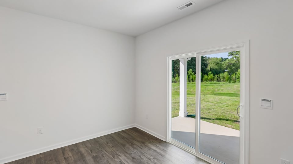 breakfast area with sliding glass doors