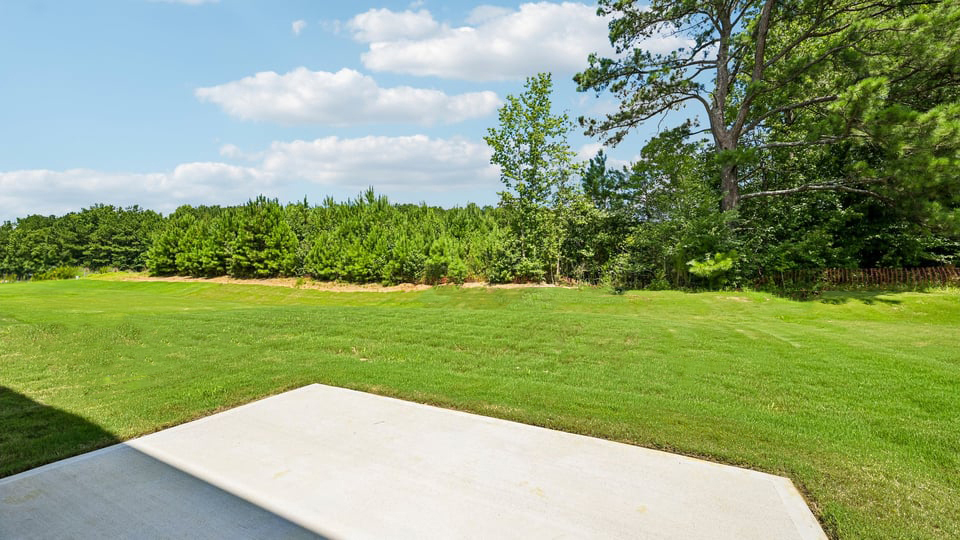 concrete patio
