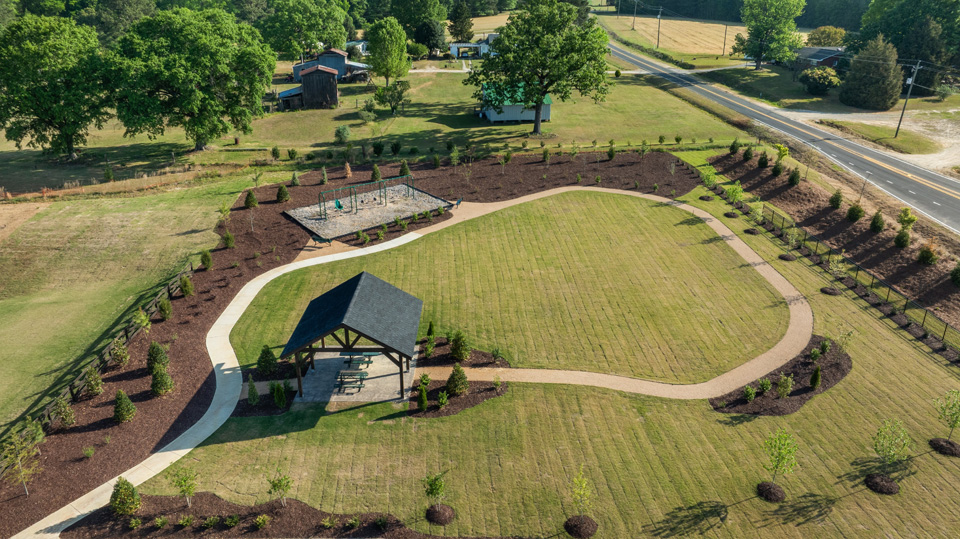 community drone photo