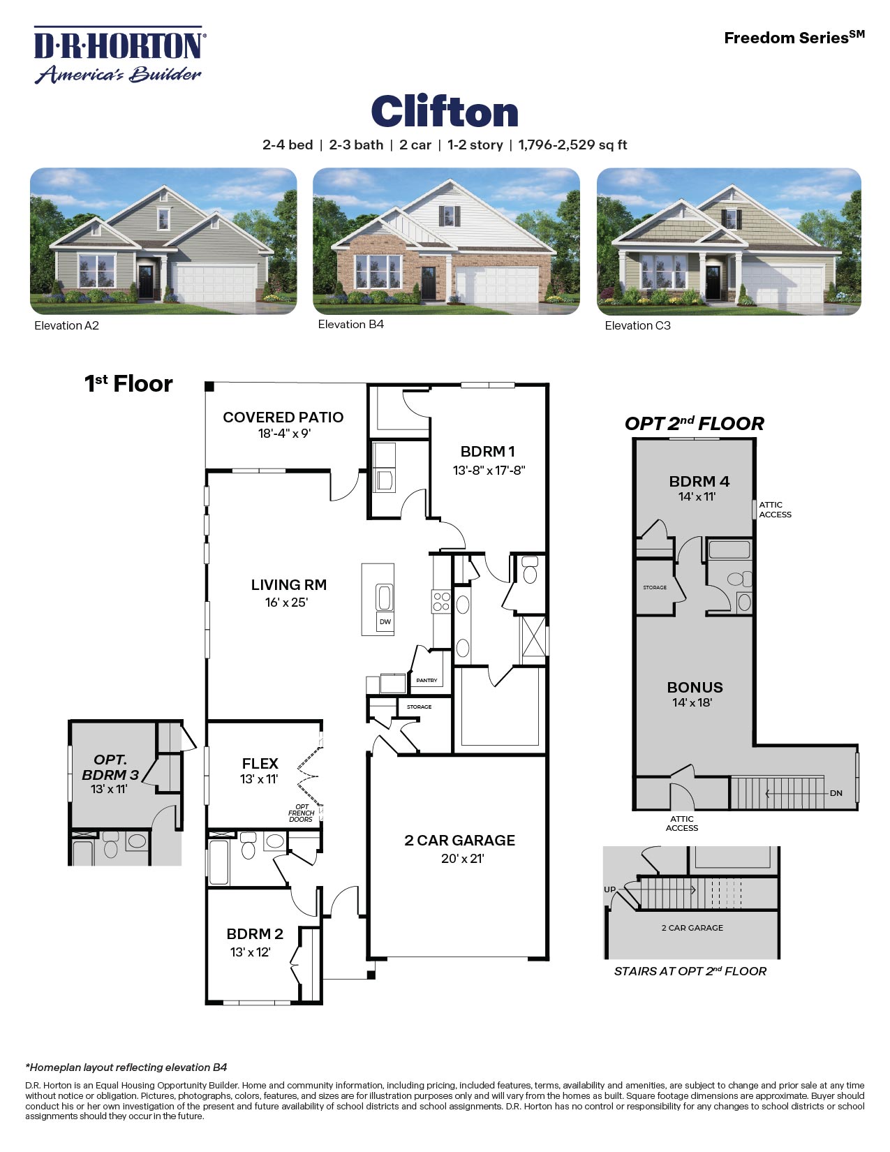 clifton floorplan