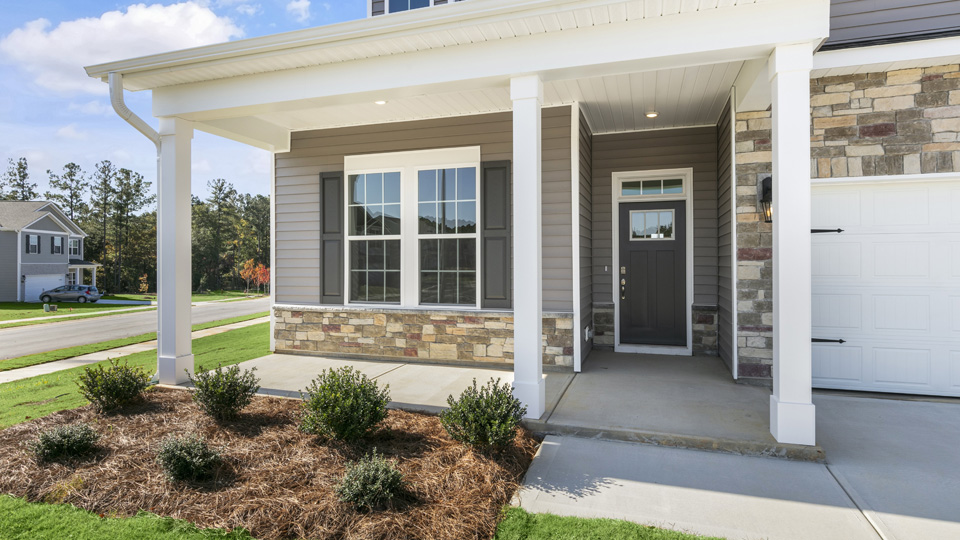 front door of azalea floorplan