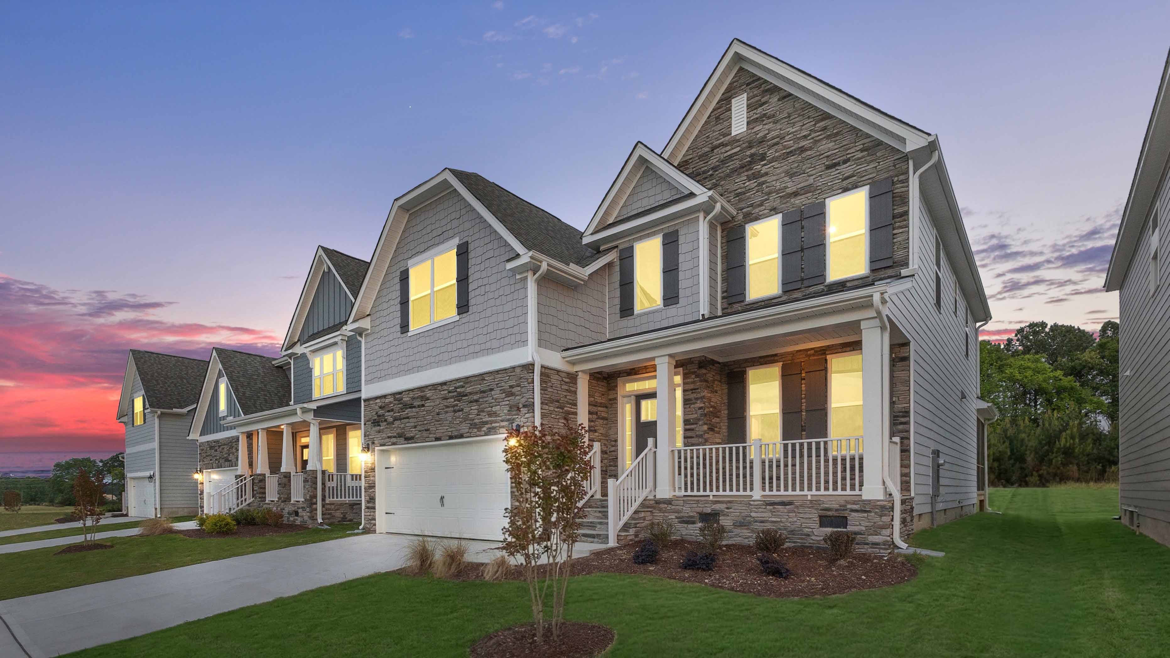 fleetwood exterior twilight photo
