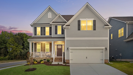 fleetwood exterior twilight photo
