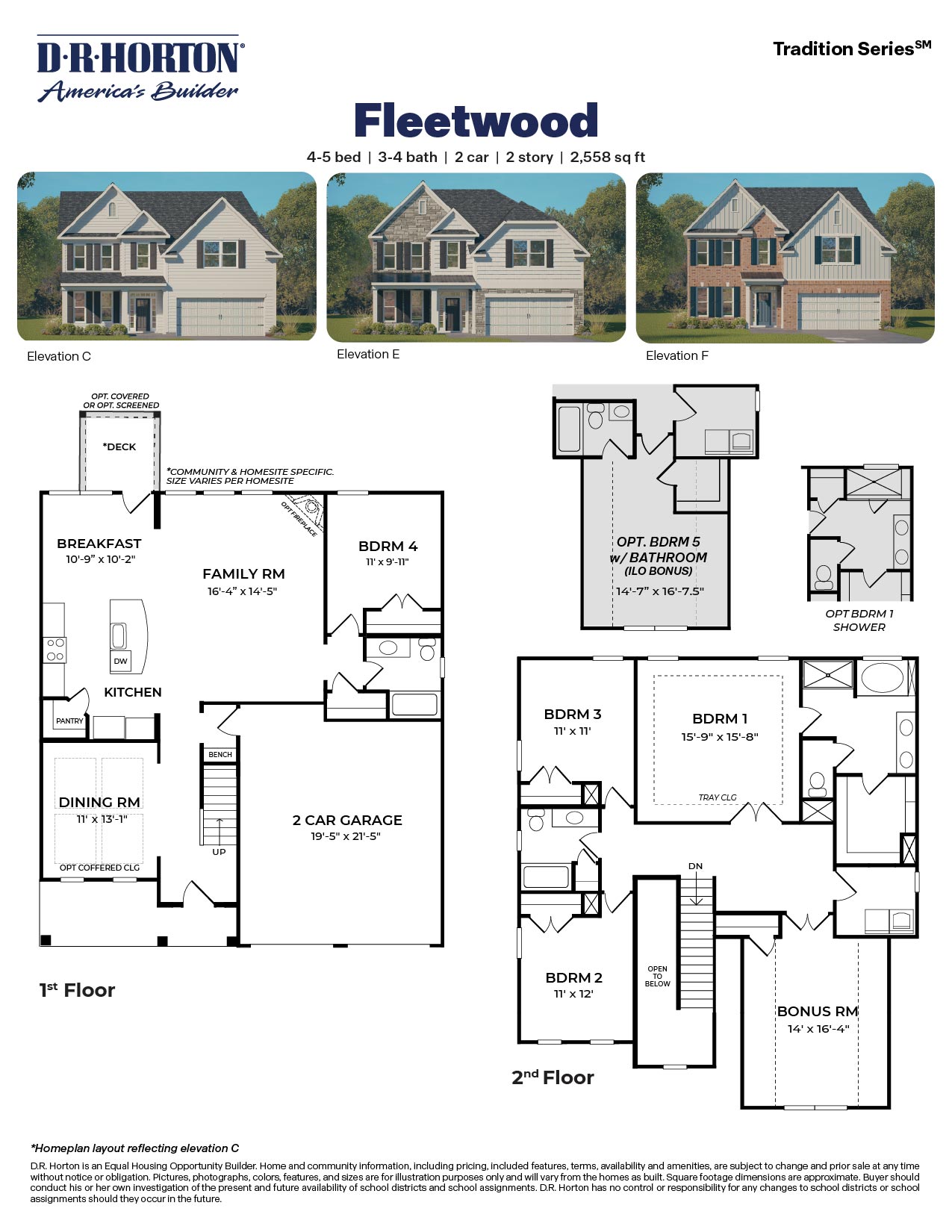 Fleetwood Floorplan